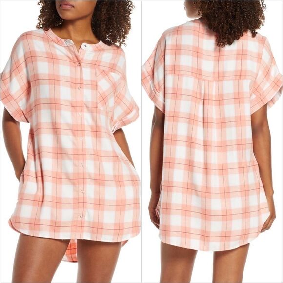 BP. Flannel Nightshirt (D13) - Picture 1 of 7
